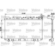 731670 VALEO Радиатор, охлаждение двигателя