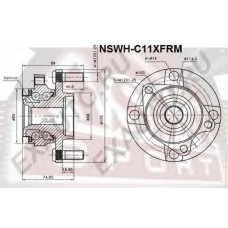 NSWH-C11XFRM ASVA Ступица колеса