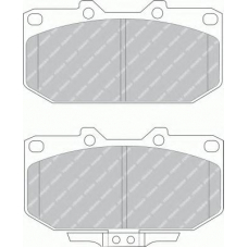 FSL986 FERODO Комплект тормозных колодок, дисковый тормоз