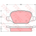 GDB1396 TRW Комплект тормозных колодок, дисковый тормоз
