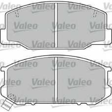 551719 VALEO Комплект тормозных колодок, дисковый тормоз