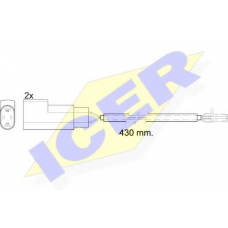 610413 E C ICER Сигнализатор, износ тормозных колодок