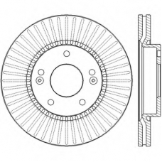 562433B BENDIX Тормозной диск