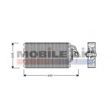 6006V003 SCHLIECKMANN Испаритель, кондиционер