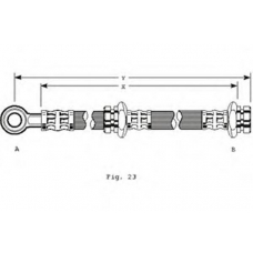 PHD112 TRW Тормозной шланг