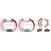 K 50 005 BREMBO Комплект тормозных колодок
