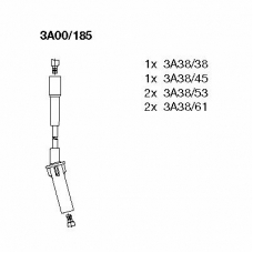 3A00/185 BREMI Комплект проводов зажигания