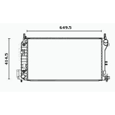 RM0396 EQUAL QUALITY Радиатор, охлаждение двигателя