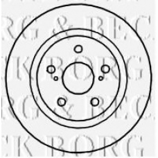 BBD4747 BORG & BECK Тормозной диск