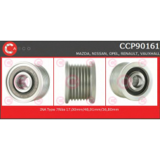 CCP90161 CASCO Ременный шкив, генератор