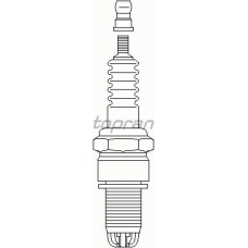 107 851 TOPRAN Свеча зажигания