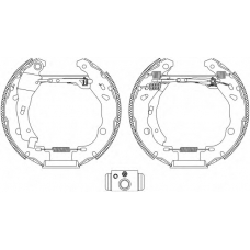 8DB 355 004-901 HELLA Комплект тормозных колодок