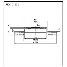 ADC 0132V Allied Nippon Гидравлические цилиндры