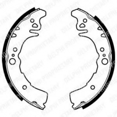 LS1943 DELPHI Комплект тормозных колодок