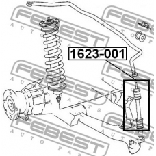 1623-001 FEBEST Тяга / стойка, стабилизатор