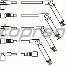202 527 TOPRAN Комплект проводов зажигания