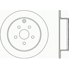 BDR2314.10 OPEN PARTS Тормозной диск