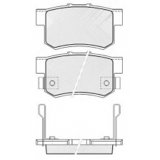 FP0537 FIT Комплект тормозных колодок, дисковый тормоз