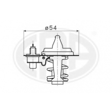 350377 ERA Термостат, охлаждающая жидкость
