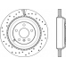 BDRS2297.25 OPEN PARTS Тормозной диск