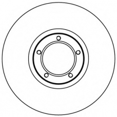 D2075 SIMER Тормозной диск