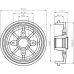 MBD055 MINTEX Тормозной барабан