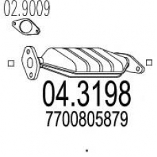 04.3198 MTS Катализатор