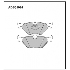 ADB01024 Allied Nippon Тормозные колодки