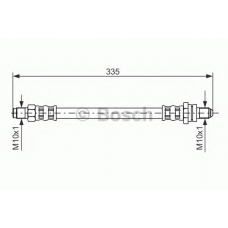 1 987 476 600 BOSCH Тормозной шланг
