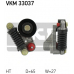 VKM 33037 SKF Натяжной ролик, поликлиновой  ремень