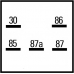 4RD 933 332-081 HELLA Реле, рабочий ток