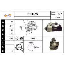 FI9075 SNRA Стартер