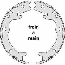 M867 MGA Комплект тормозных колодок, стояночная тормозная с