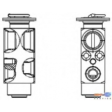 8UW 351 336-161 HELLA Расширительный клапан, кондиционер