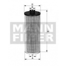 HU 612/2 x MANN-FILTER Масляный фильтр