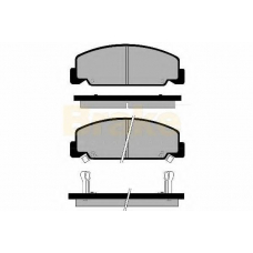 PA369 BRAKE ENGINEERING Комплект тормозных колодок, дисковый тормоз