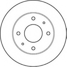 561861BC BENDIX Тормозной диск