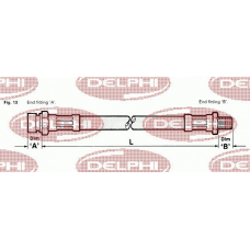 LH6024 DELPHI Тормозной шланг