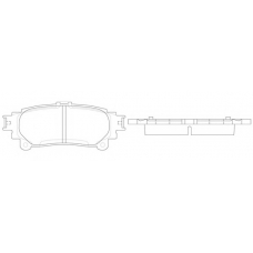 FP1391 FIT Комплект тормозных колодок, дисковый тормоз