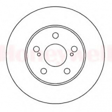 561822B BENDIX Тормозной диск