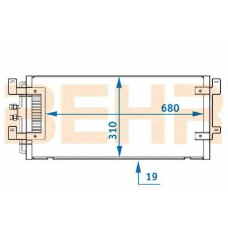 7402503 BEHR Condenser