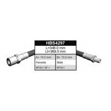 HBS4297 QUINTON HAZELL Тормозной шланг