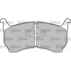 540440 VALEO Комплект тормозных колодок, дисковый тормоз