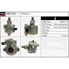 DSP743 DELCO REMY Гидравлический насос, рулевое управление