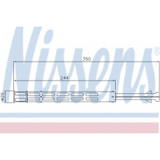 95502 NISSENS Осушитель, кондиционер