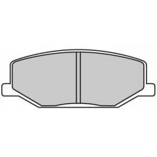 FBP-0296 FREMAX Комплект тормозных колодок, дисковый тормоз