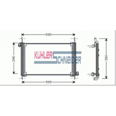 1722001 KUHLER SCHNEIDER Конденсатор, кондиционер