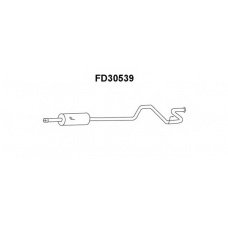 FD30539 VENEPORTE Глушитель выхлопных газов конечный