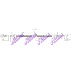 H4901Q Brovex-Nelson Тормозной шланг