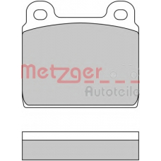 1170370 METZGER Комплект тормозных колодок, дисковый тормоз